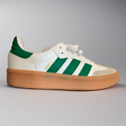 Zapatillas Adidas Samba Blancas- Verdes